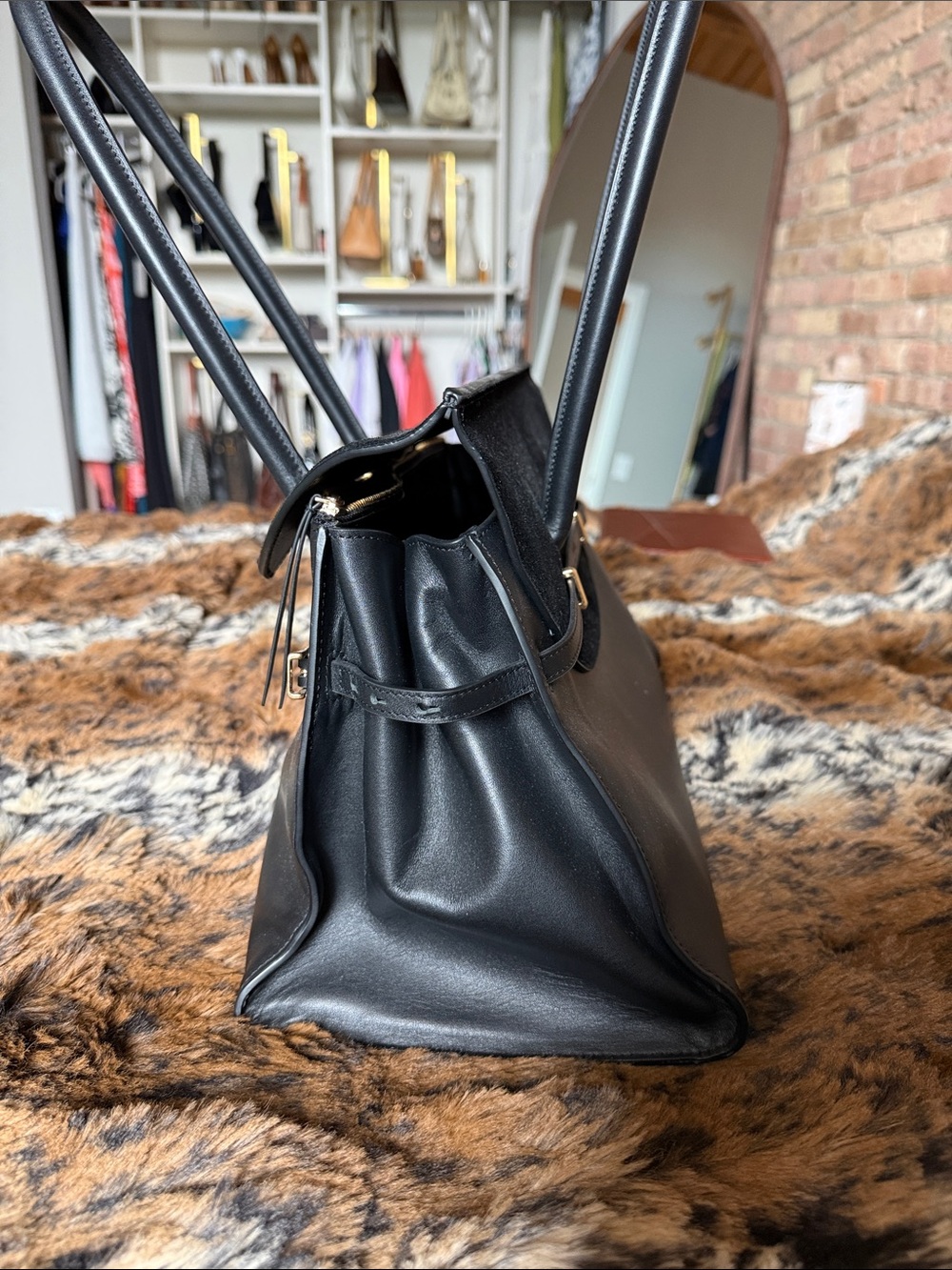 Simkhai River Suede Shoulder bag - Picture 8 of 10